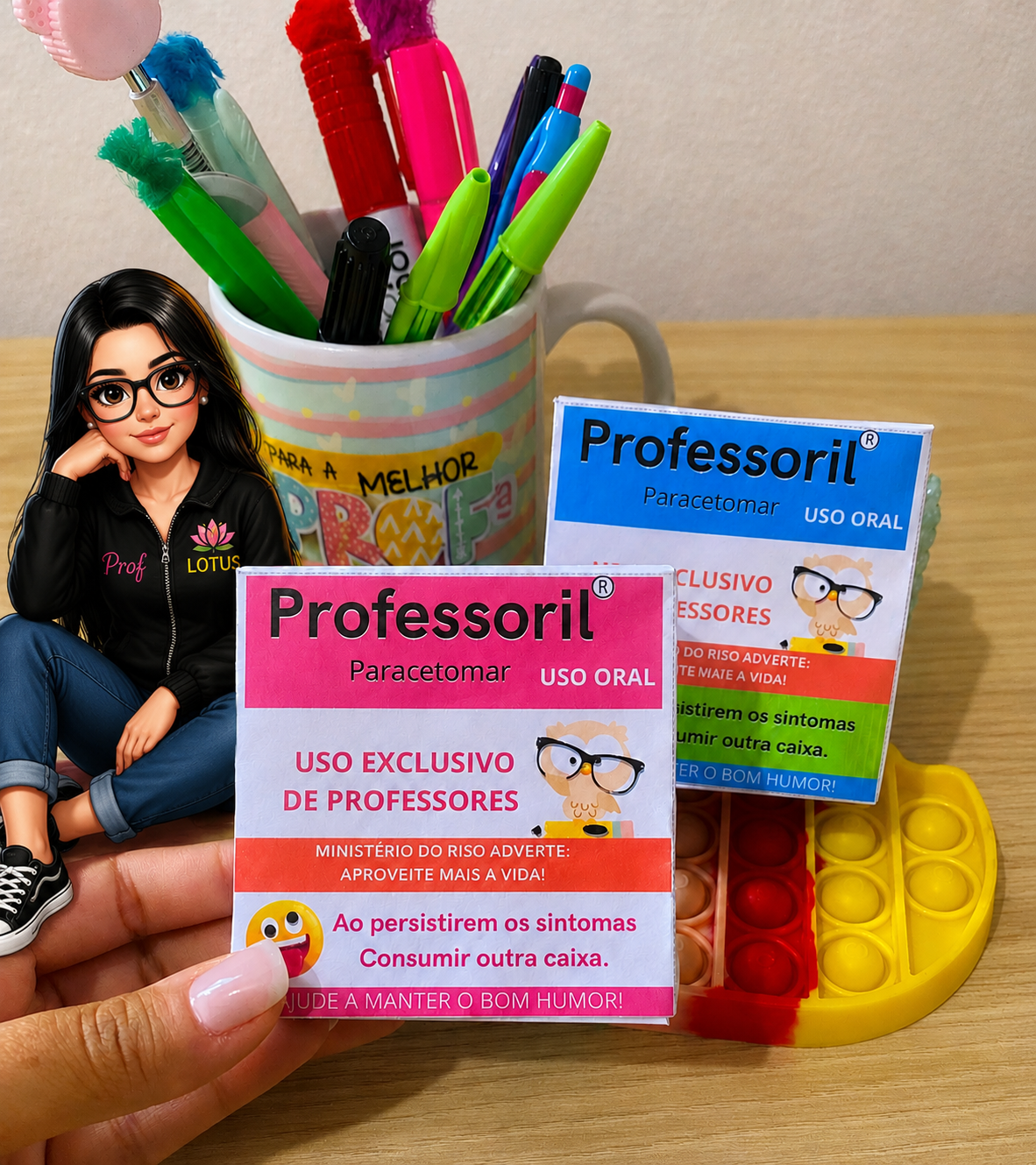 CAIXINHAS PROFESSORIL