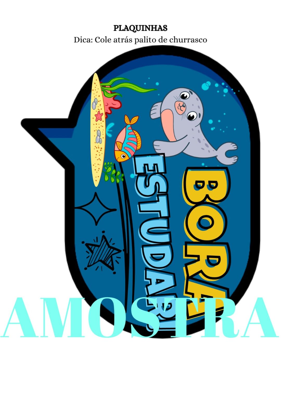 KIT VOLTA ÀS AULAS FUNDO DO MAR - Imagem 15