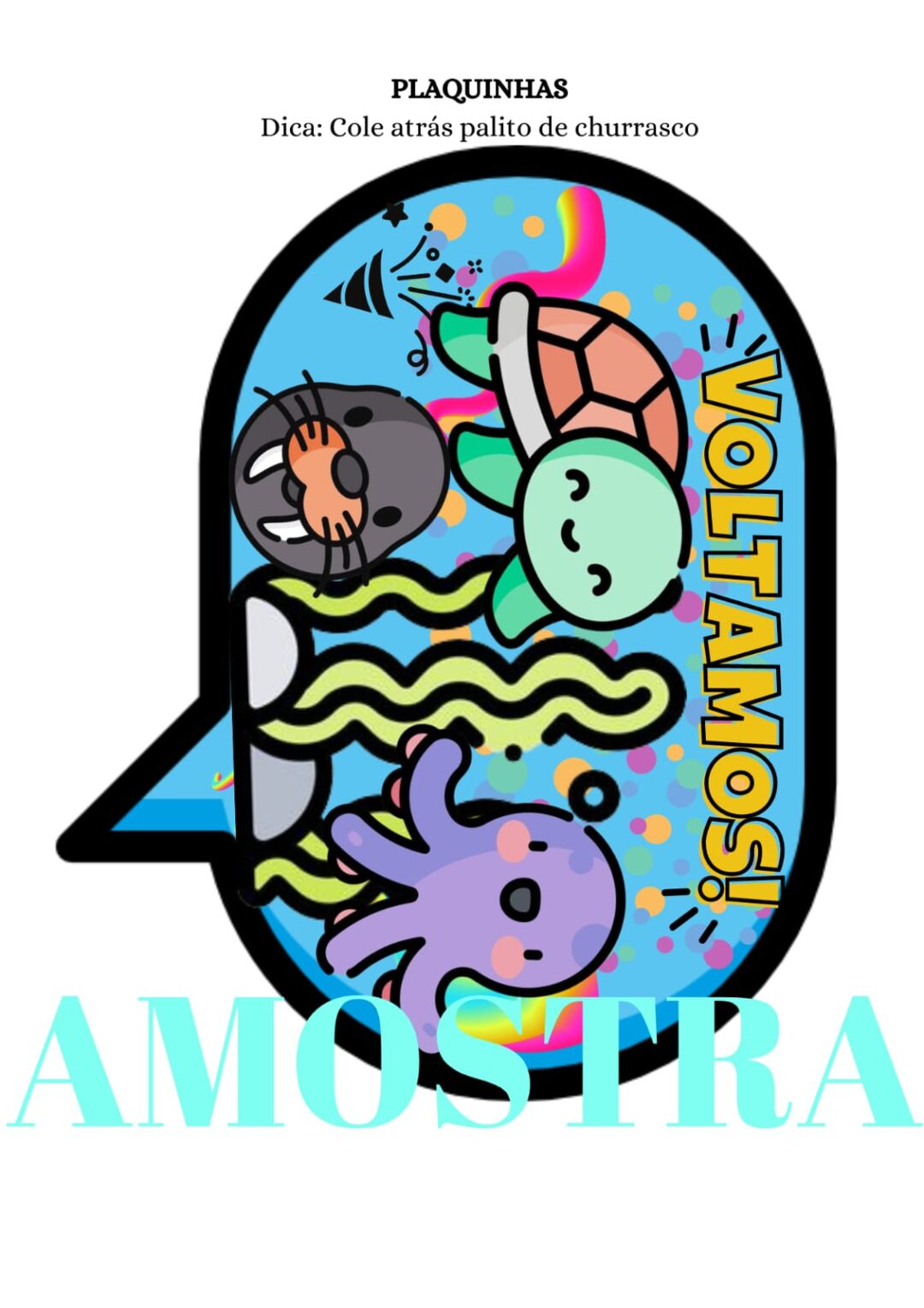 KIT VOLTA ÀS AULAS FUNDO DO MAR - Imagem 18