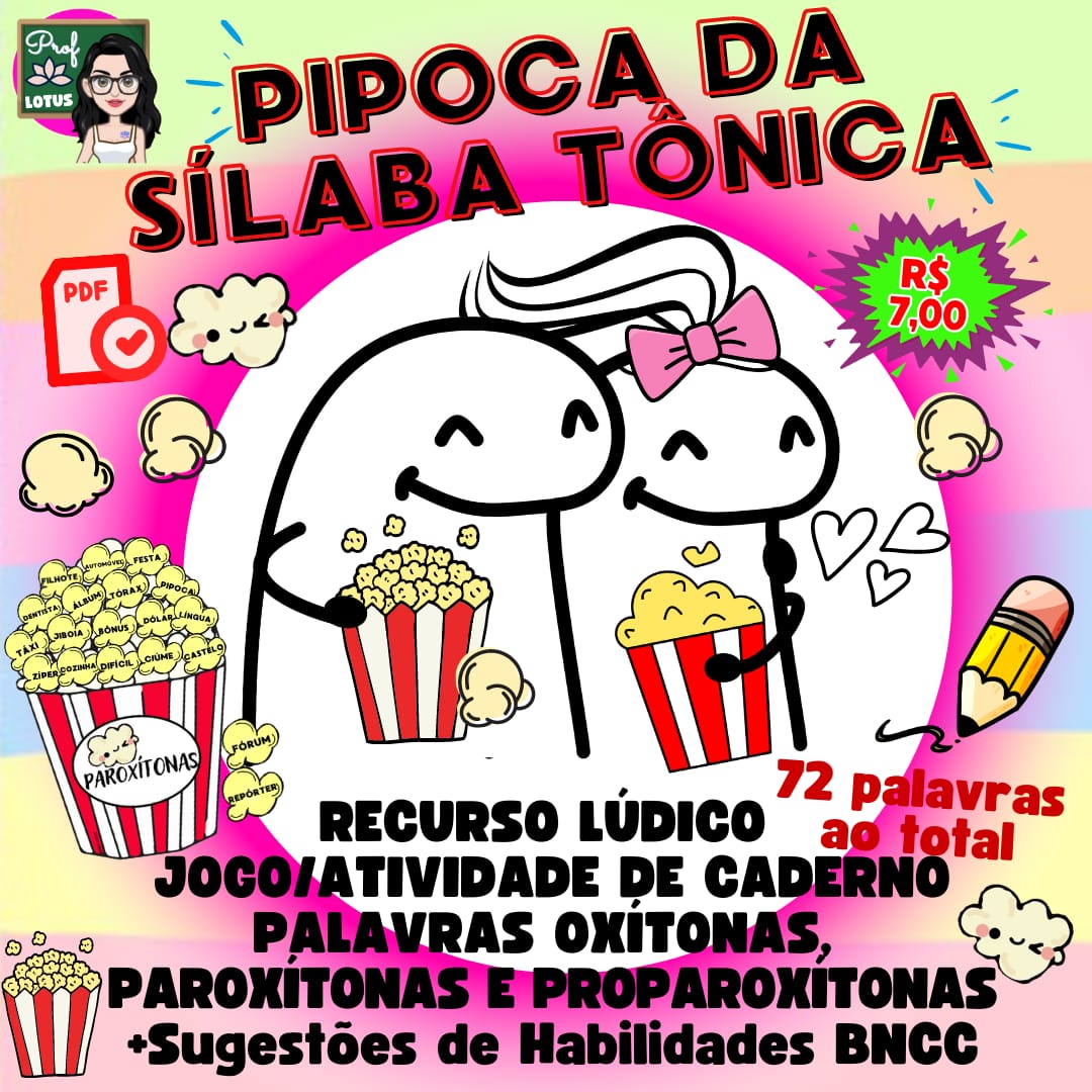 PIPOCA DA SÍLABA TÔNICA - Imagem 2