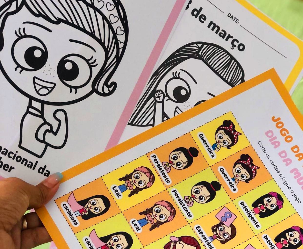 Dia Da Mulher Prof Lotus Recursos Pedagógicos