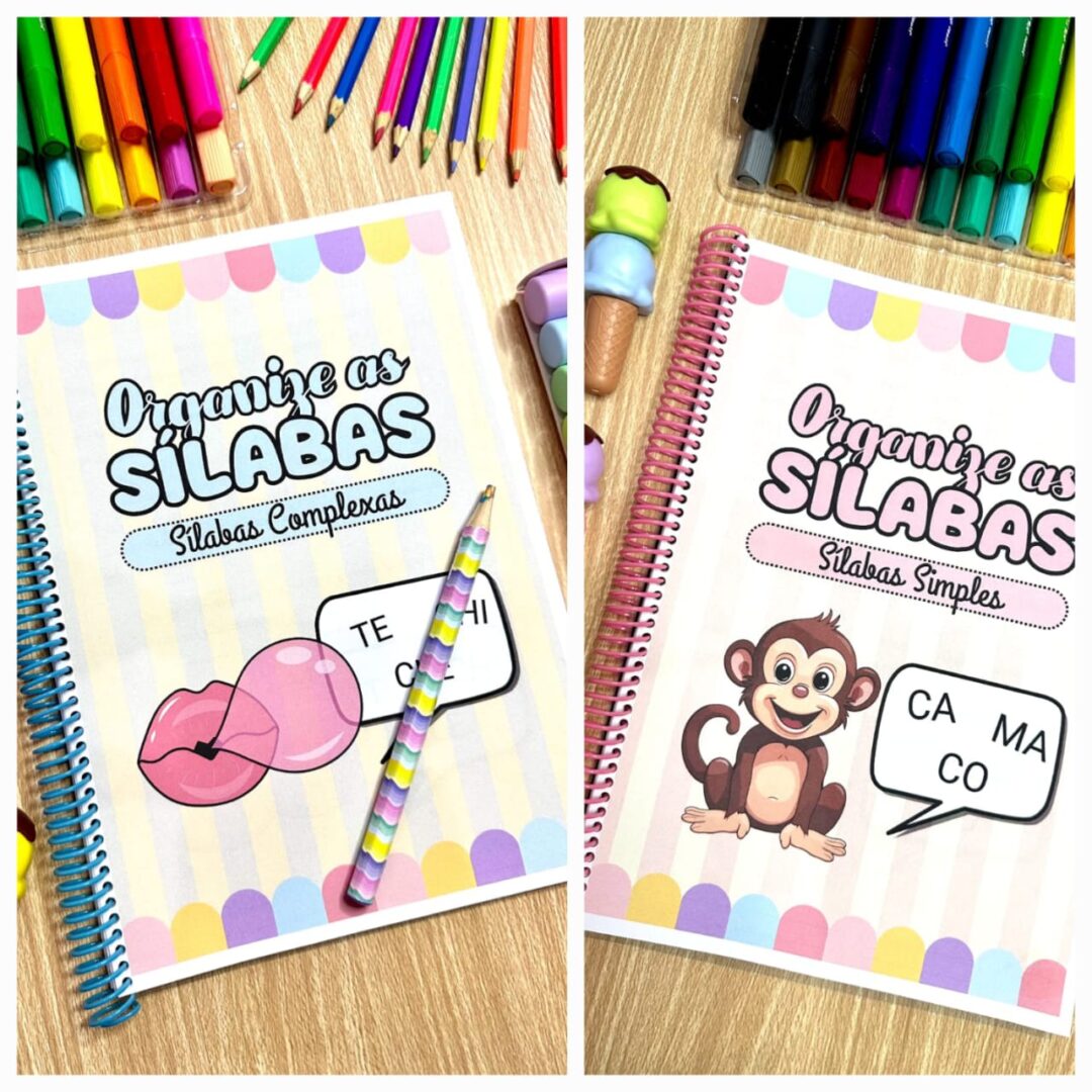 APOSTILA ORGANIZE AS SÍLABAS