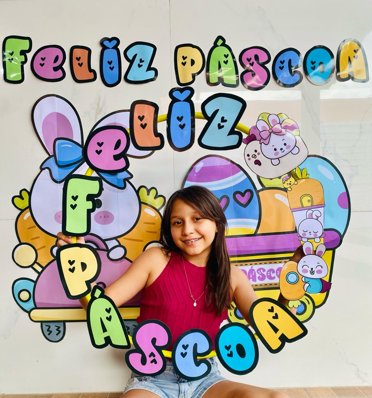 KIT PÁSCOA + MOLDURA BAMBOLÊ
