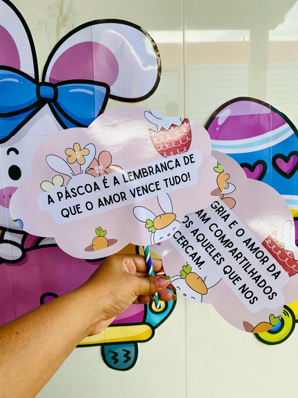 KIT PÁSCOA + MOLDURA BAMBOLÊ - Imagem 4