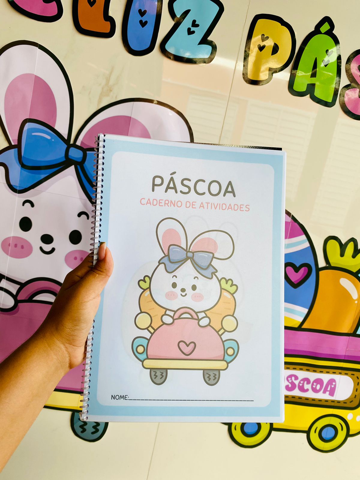 KIT PÁSCOA + MOLDURA BAMBOLÊ - Imagem 15