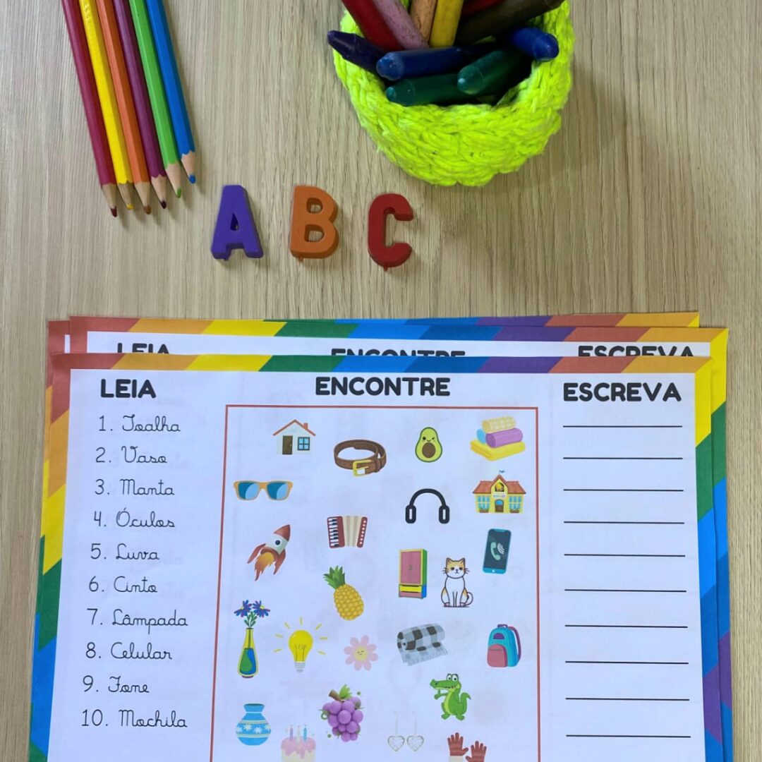 LEIA, ENCONTRE E ESCREVA