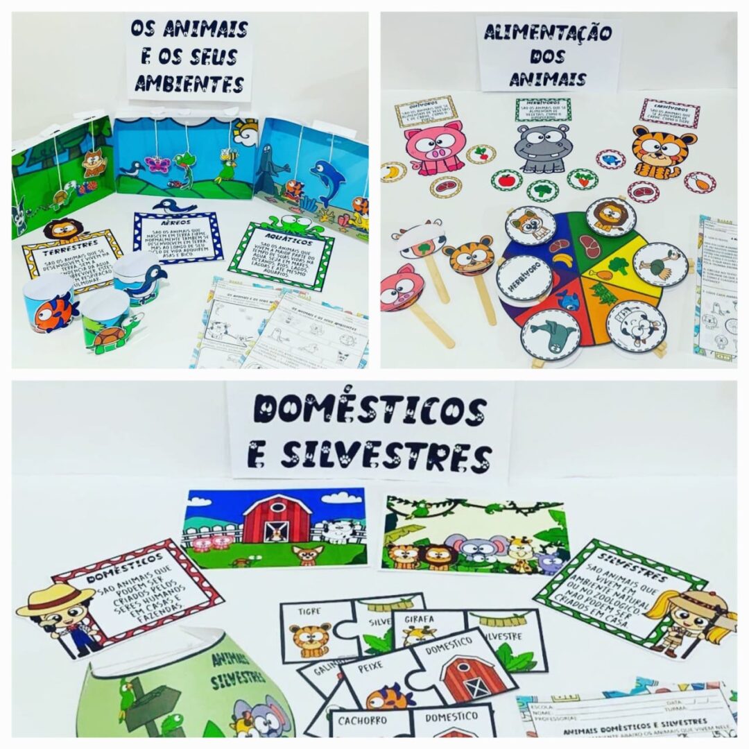 KIT DOS ANIMAIS