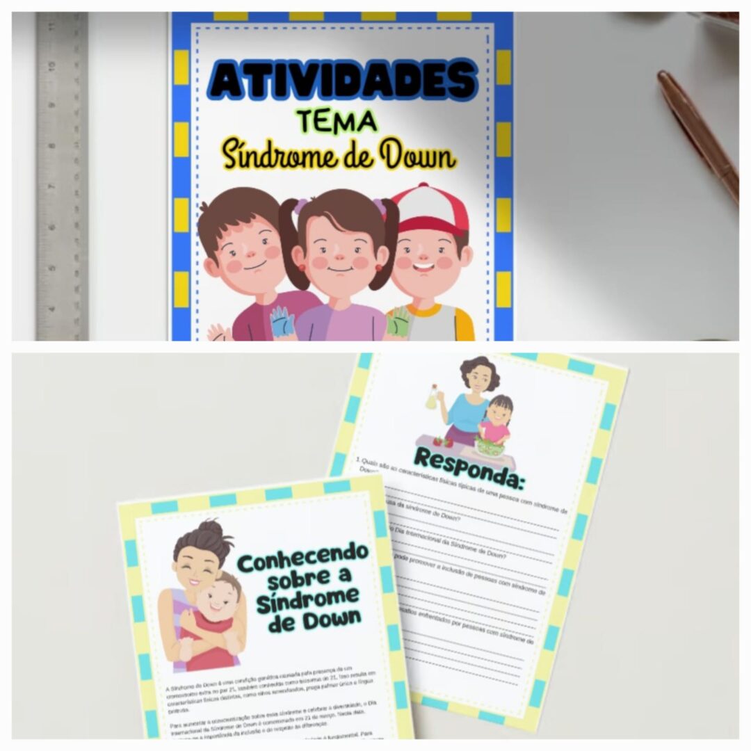 KIT ATIVIDADES SÍNDROME DE DOWN