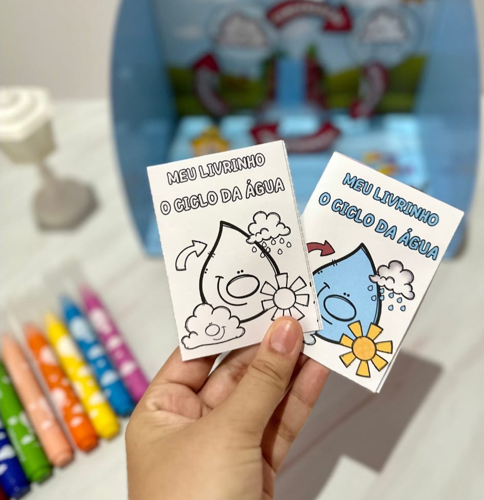 O CICLO DA ÁGUA 3D + LIVRINHO - Imagem 5