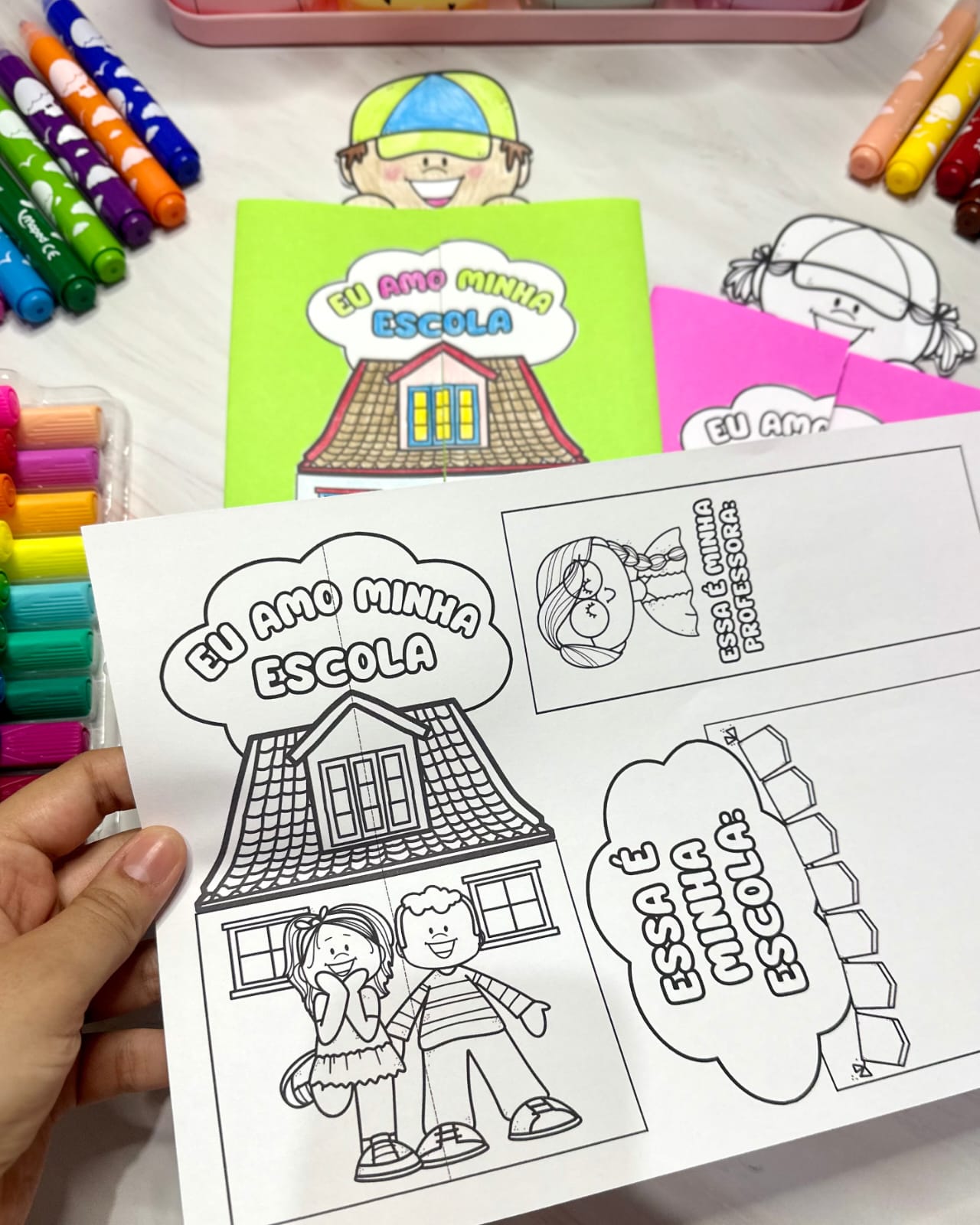 LAPBOOK MINHA ESCOLA - Imagem 12