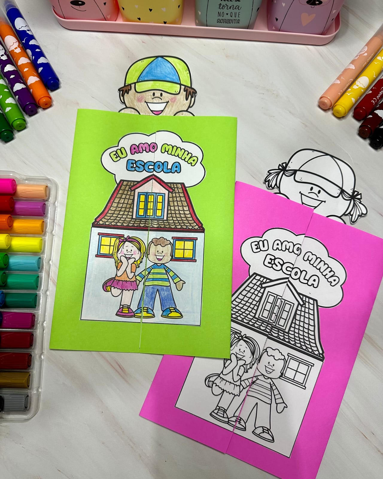 LAPBOOK MINHA ESCOLA