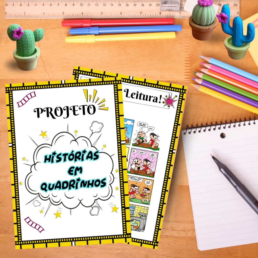 PROJETO HISTÓRIAS EM QUADRINHOS – Prof Lotus – Recursos Pedagógicos