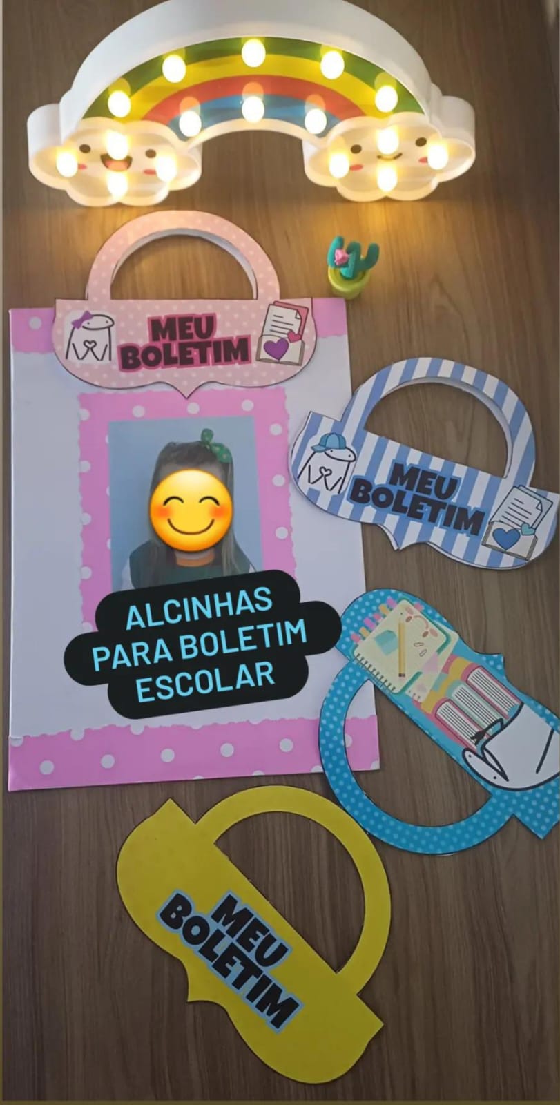 PAINEL ENTREGA DE BOLETINS + CAPAS ATIVIDADES E AVALIAÇÕES FLORKS - Imagem 13
