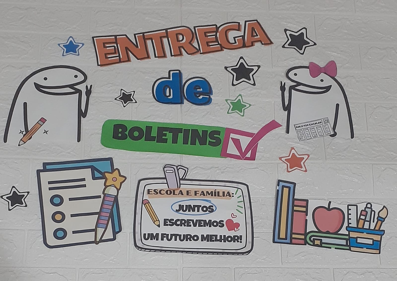 PAINEL ENTREGA DE BOLETINS + CAPAS ATIVIDADES E AVALIAÇÕES FLORKS - Imagem 9