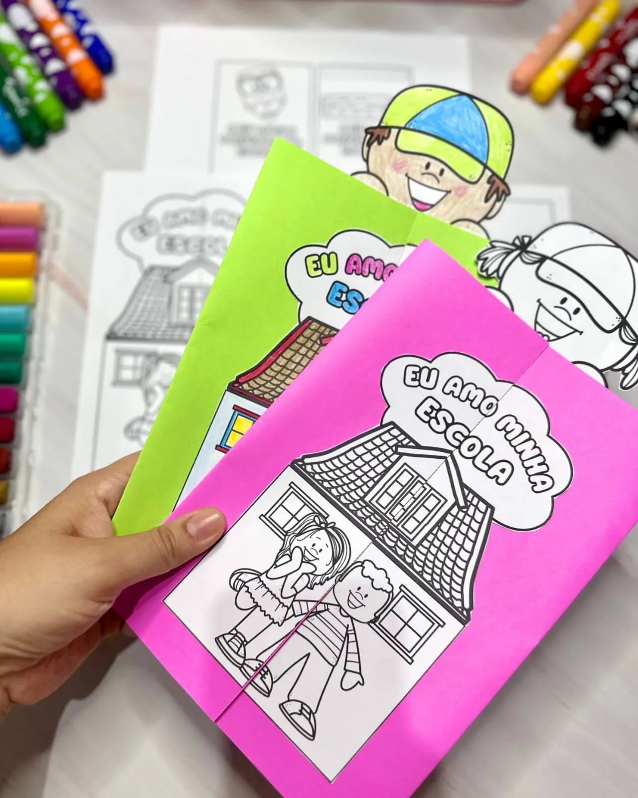 LAPBOOK MINHA ESCOLA - Imagem 11