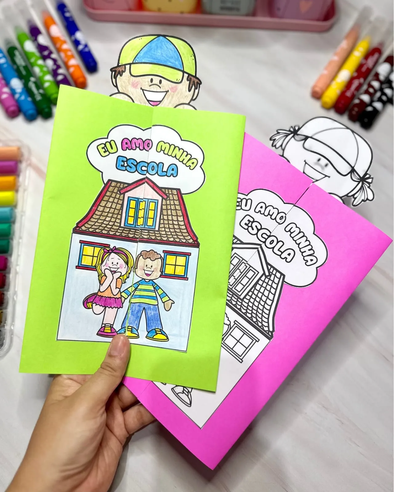 LAPBOOK MINHA ESCOLA - Imagem 10