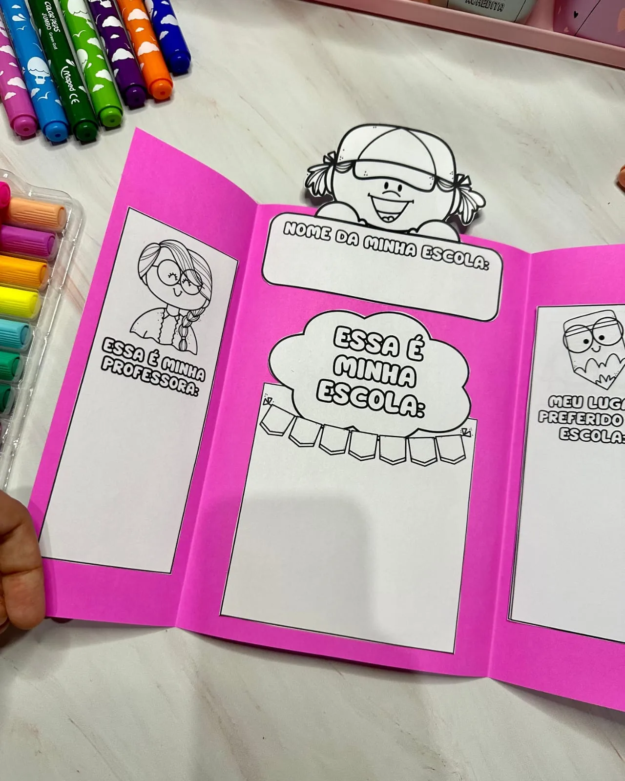 LAPBOOK MINHA ESCOLA - Imagem 9