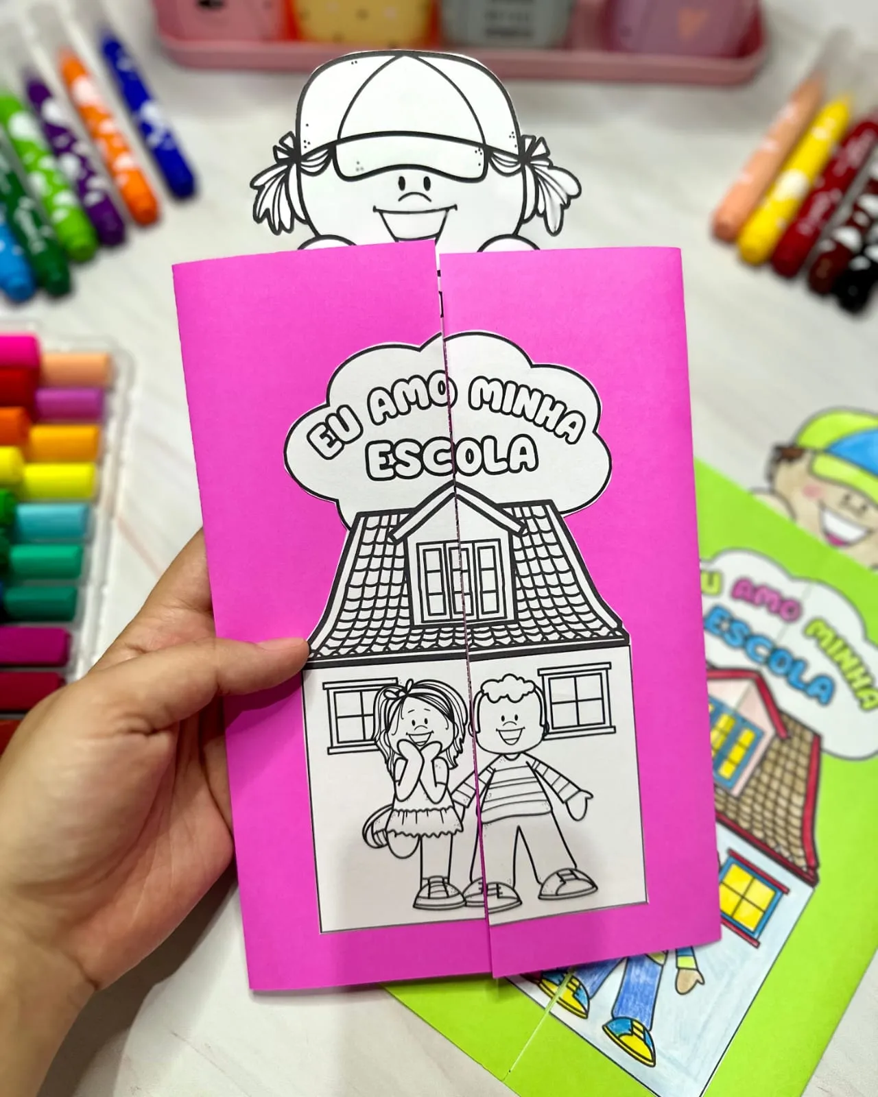 LAPBOOK MINHA ESCOLA - Imagem 5