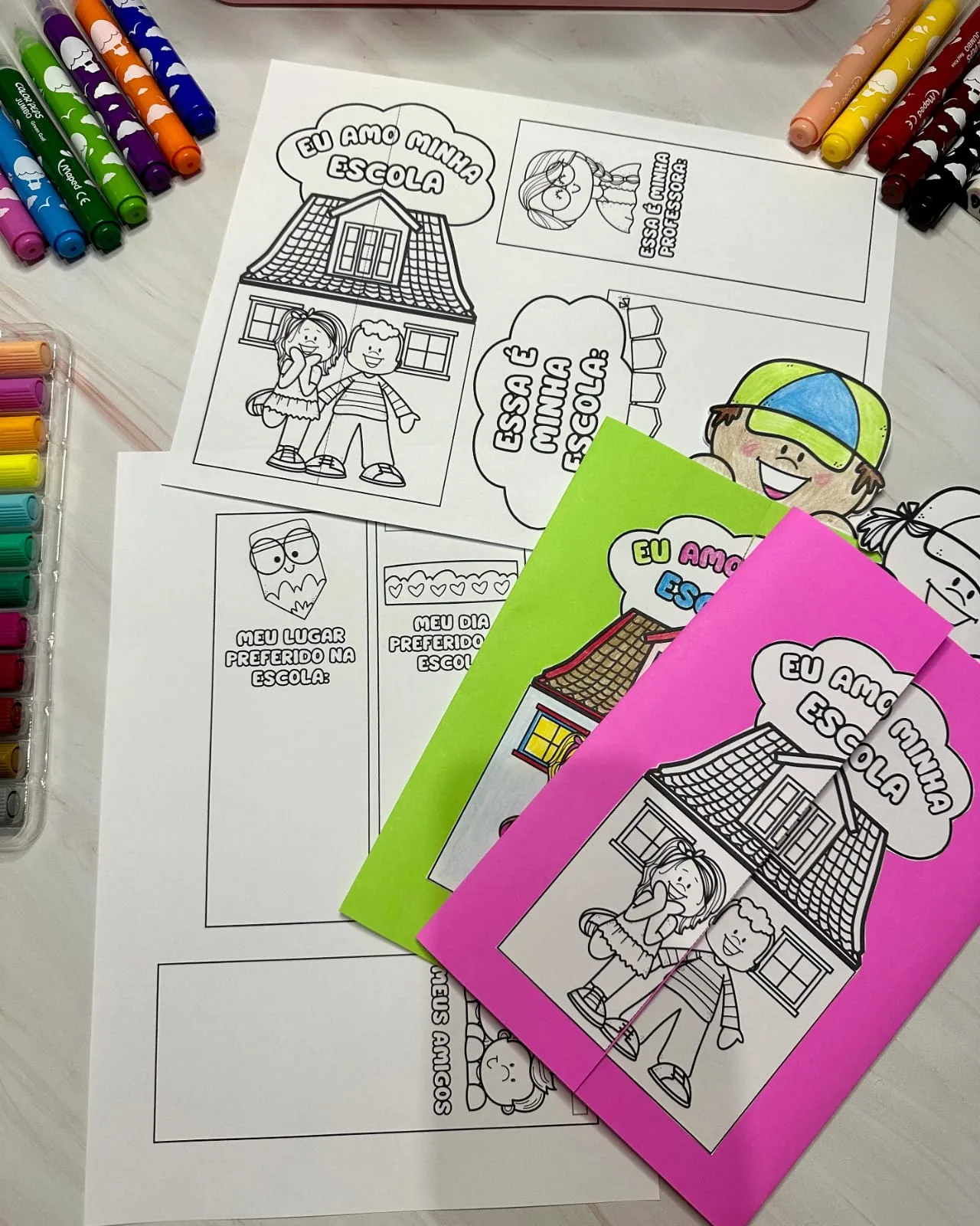 LAPBOOK MINHA ESCOLA - Imagem 6