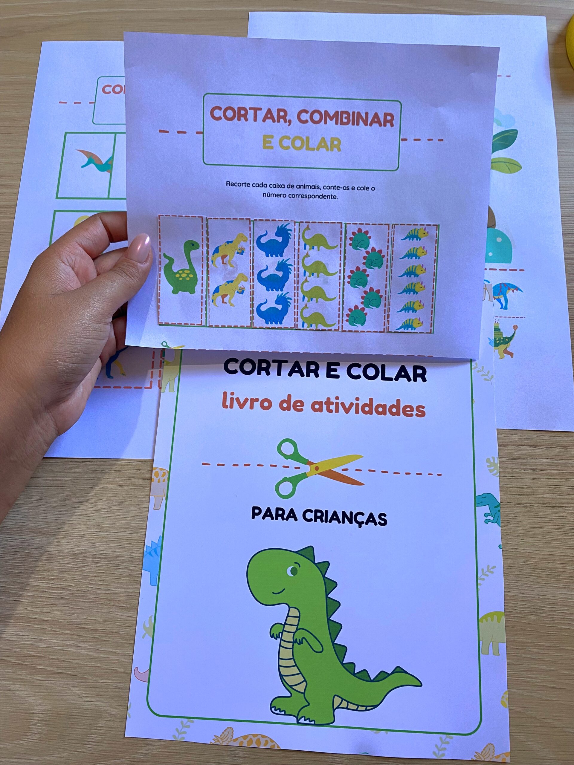 LIVRO DE ATIVIDADES DINOS - Imagem 2