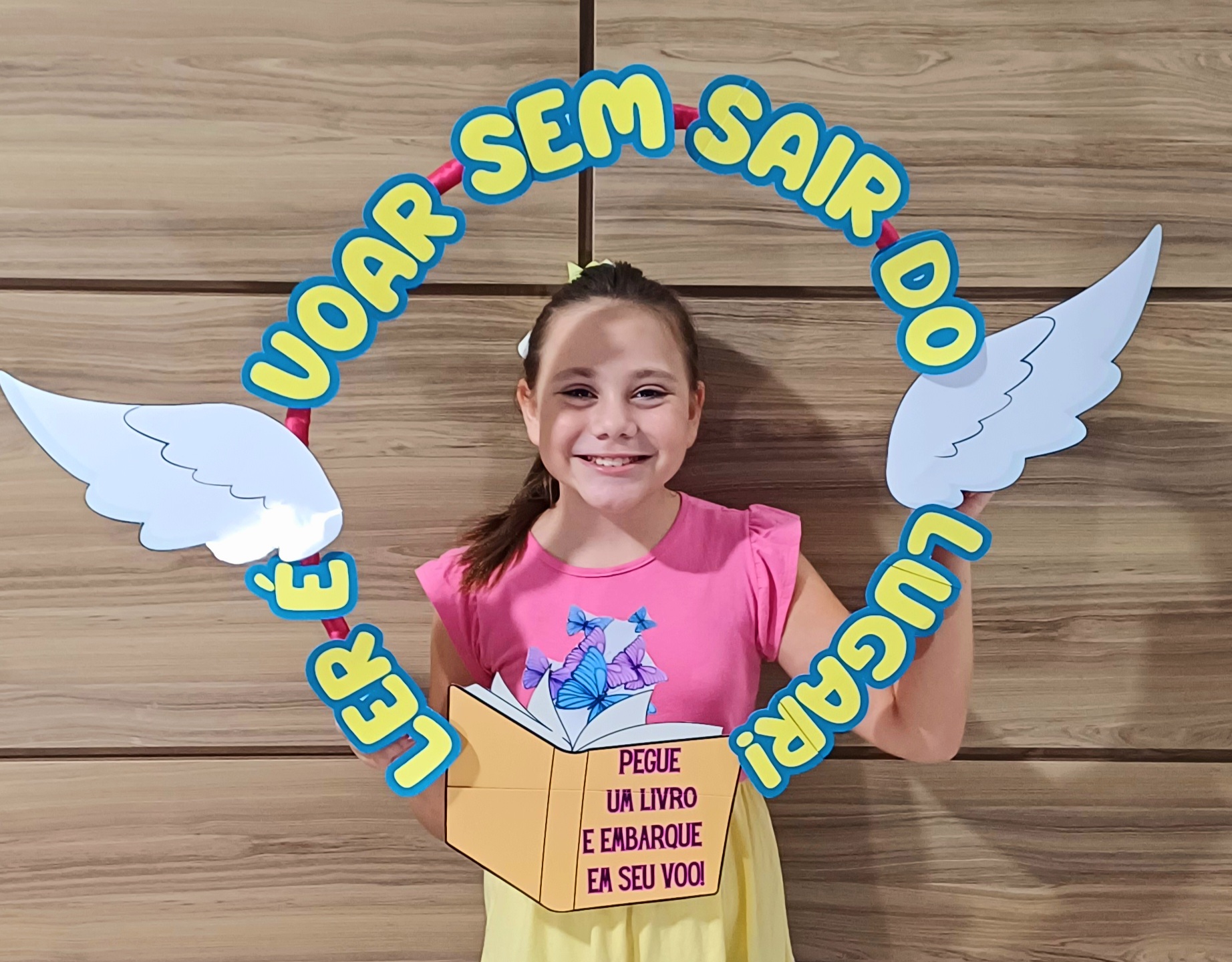 MOLDURA BAMBOLÊ LER É VOAR - Imagem 5