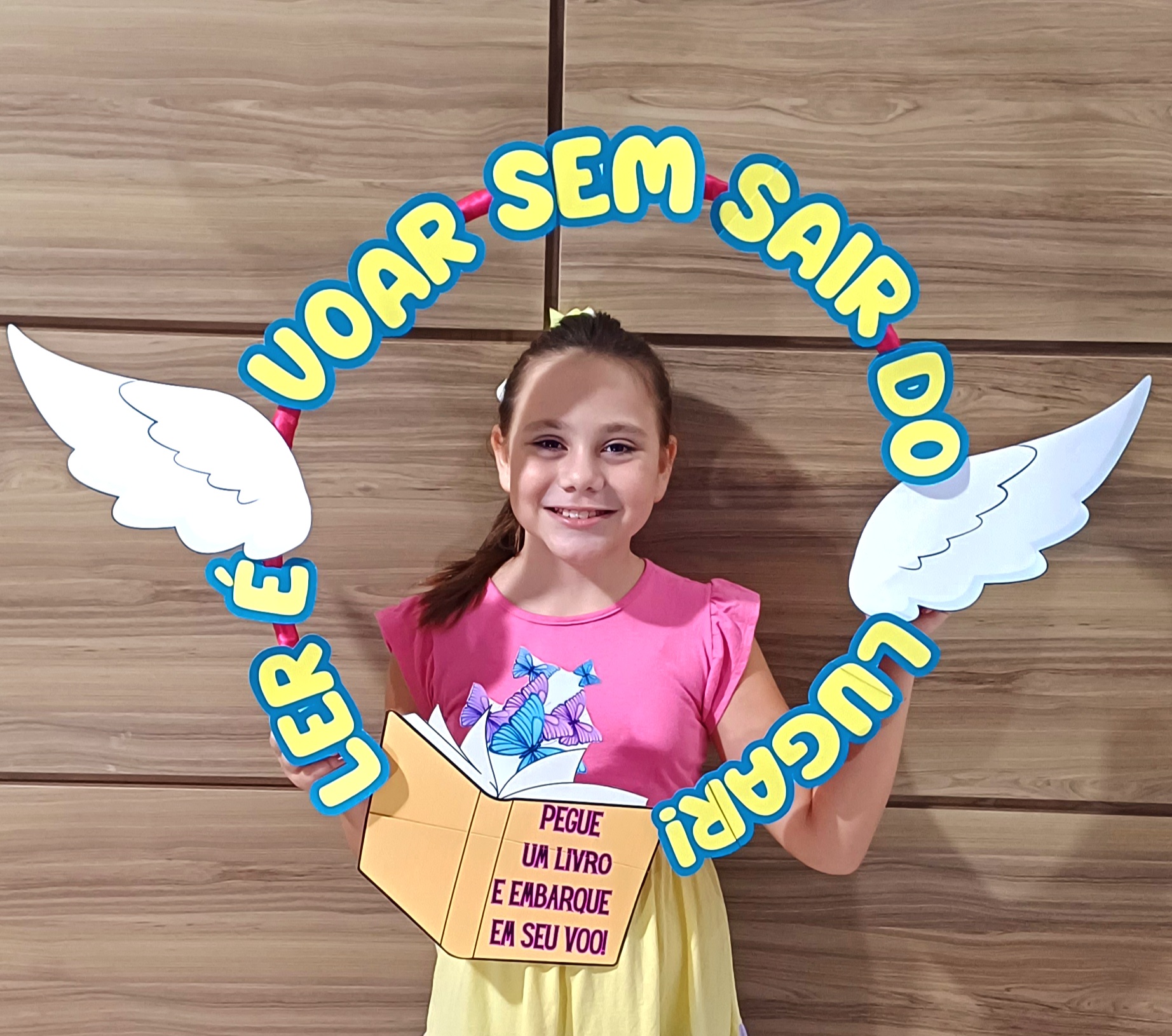 MOLDURA BAMBOLÊ LER É VOAR - Imagem 6
