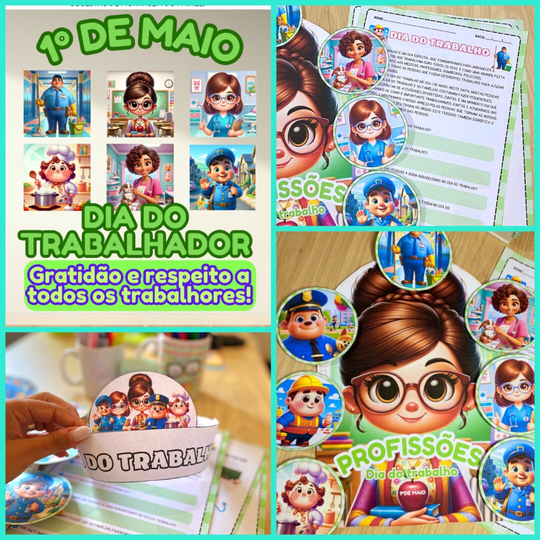 LUVA + PAINEL DAS PROFISSÕES