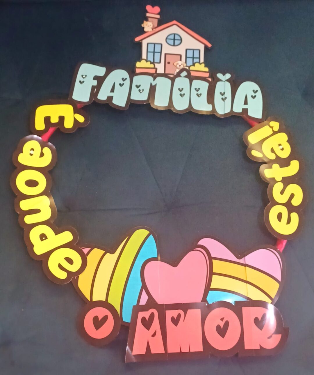 MOLDURA BAMBOLÊ FAMÍLIA – Prof Lotus – Recursos Pedagógicos