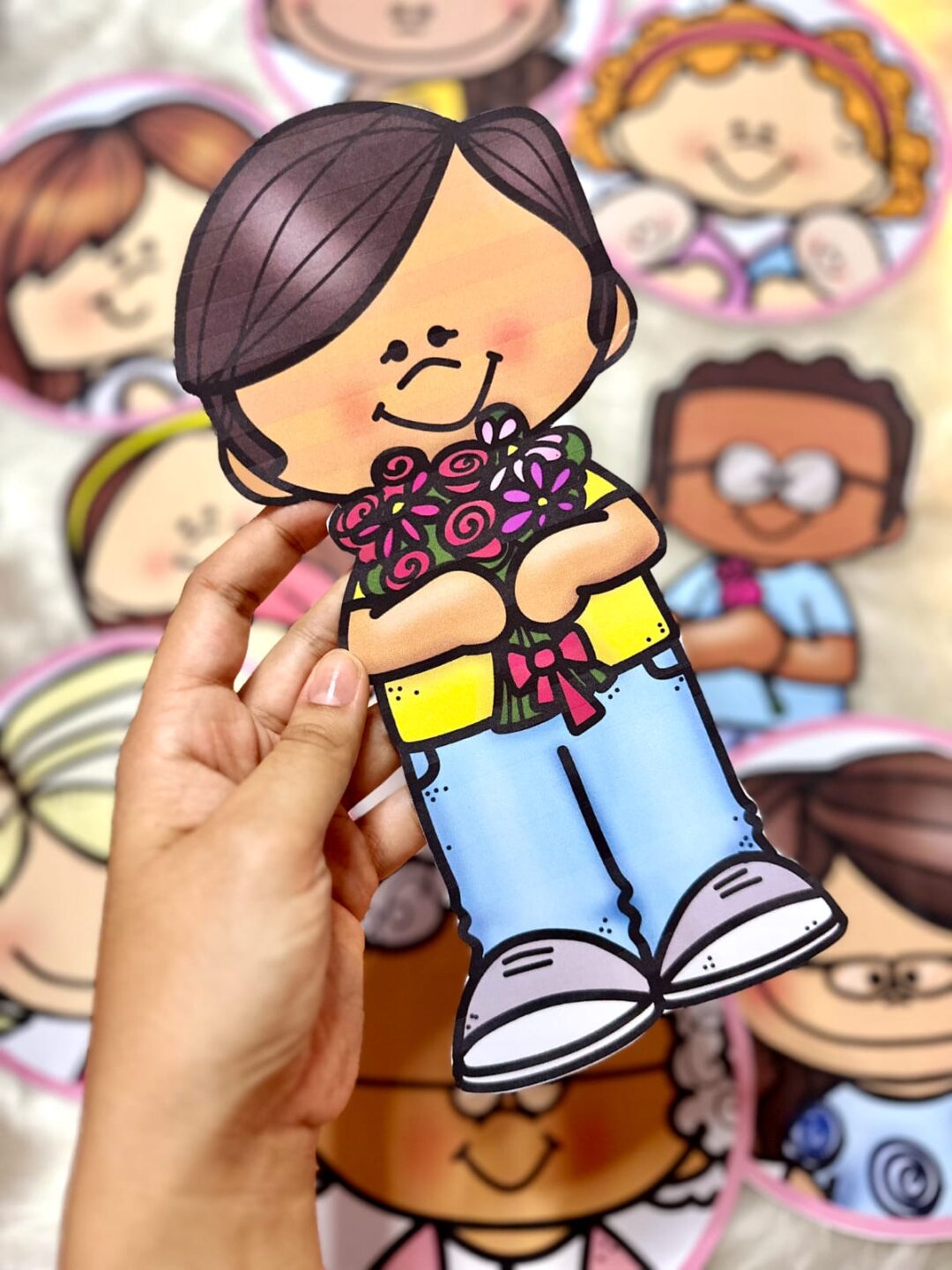 PAINEL + MOLDURA DIA DAS MÃES - Imagem 5