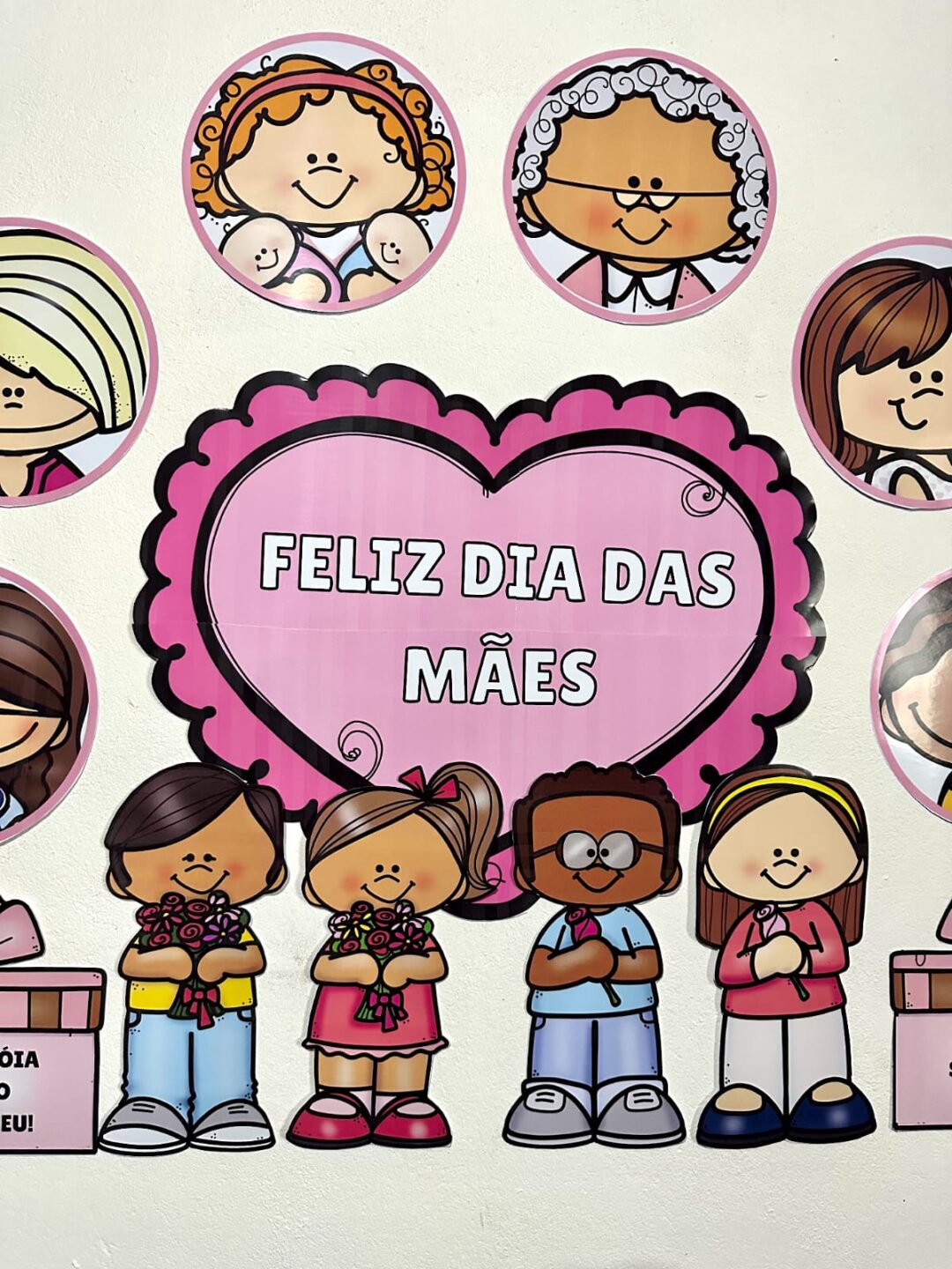 PAINEL + MOLDURA DIA DAS MÃES - Imagem 7