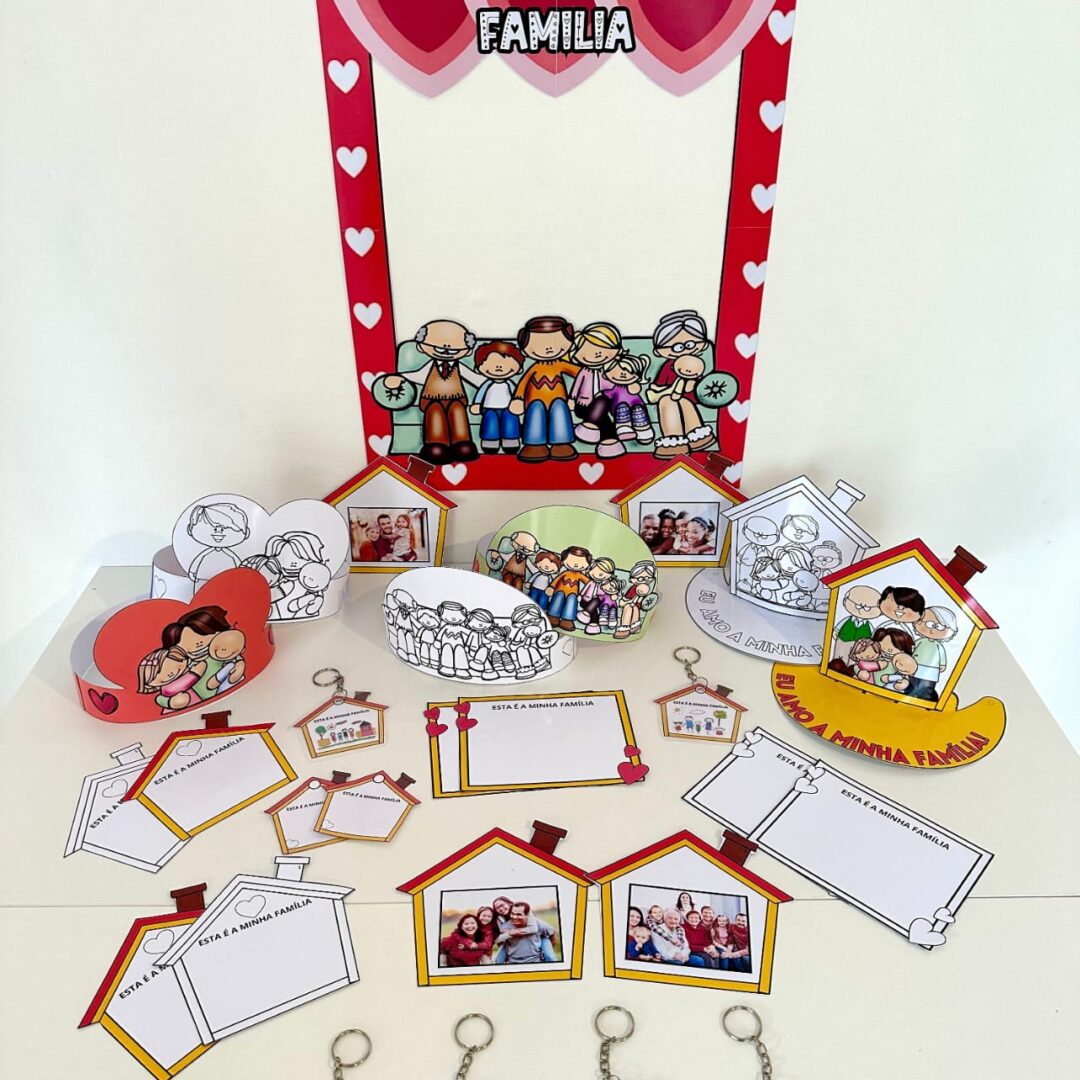 LEMBRANCINHAS EU AMO A MINHA FAMÍLIA