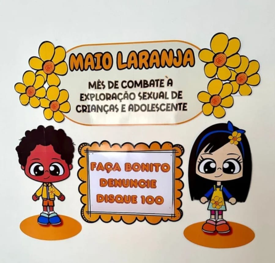 PAINEL MAIO LARANJA - Imagem 4