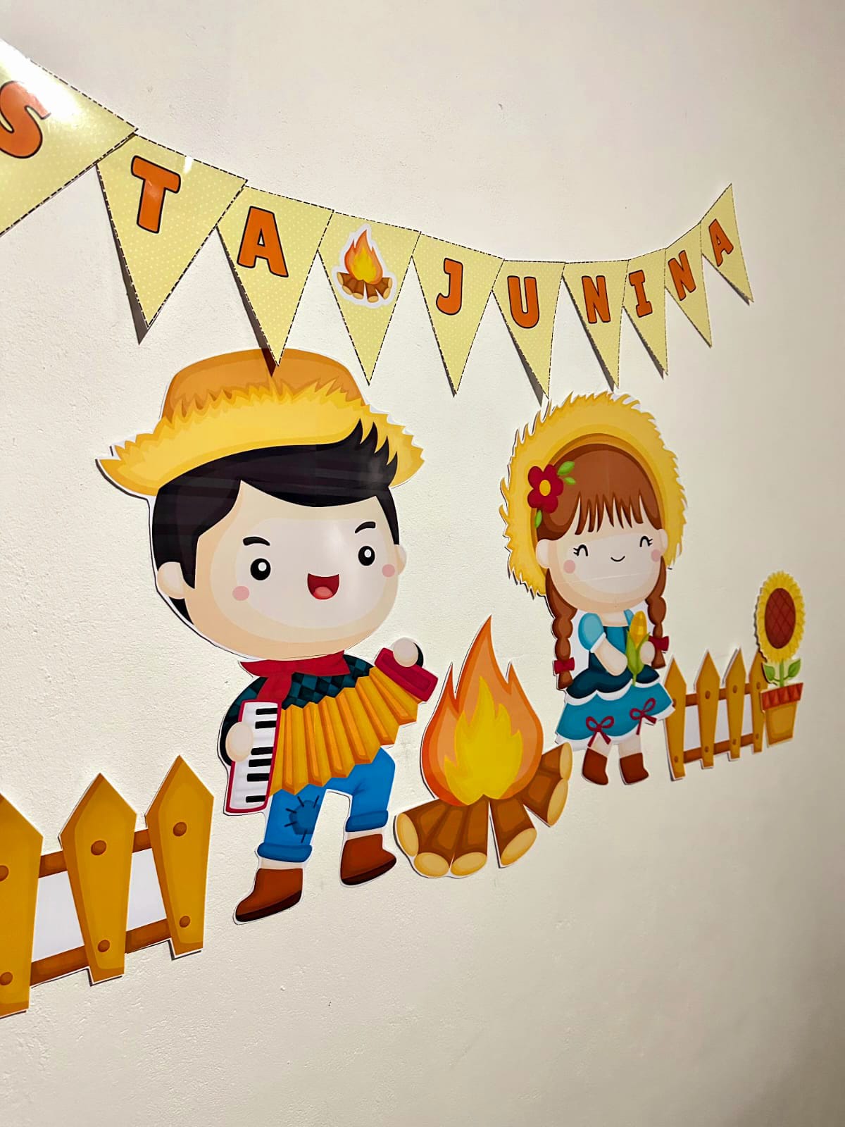 PAINEL E MOLDURA FESTA JUNINA - Imagem 2