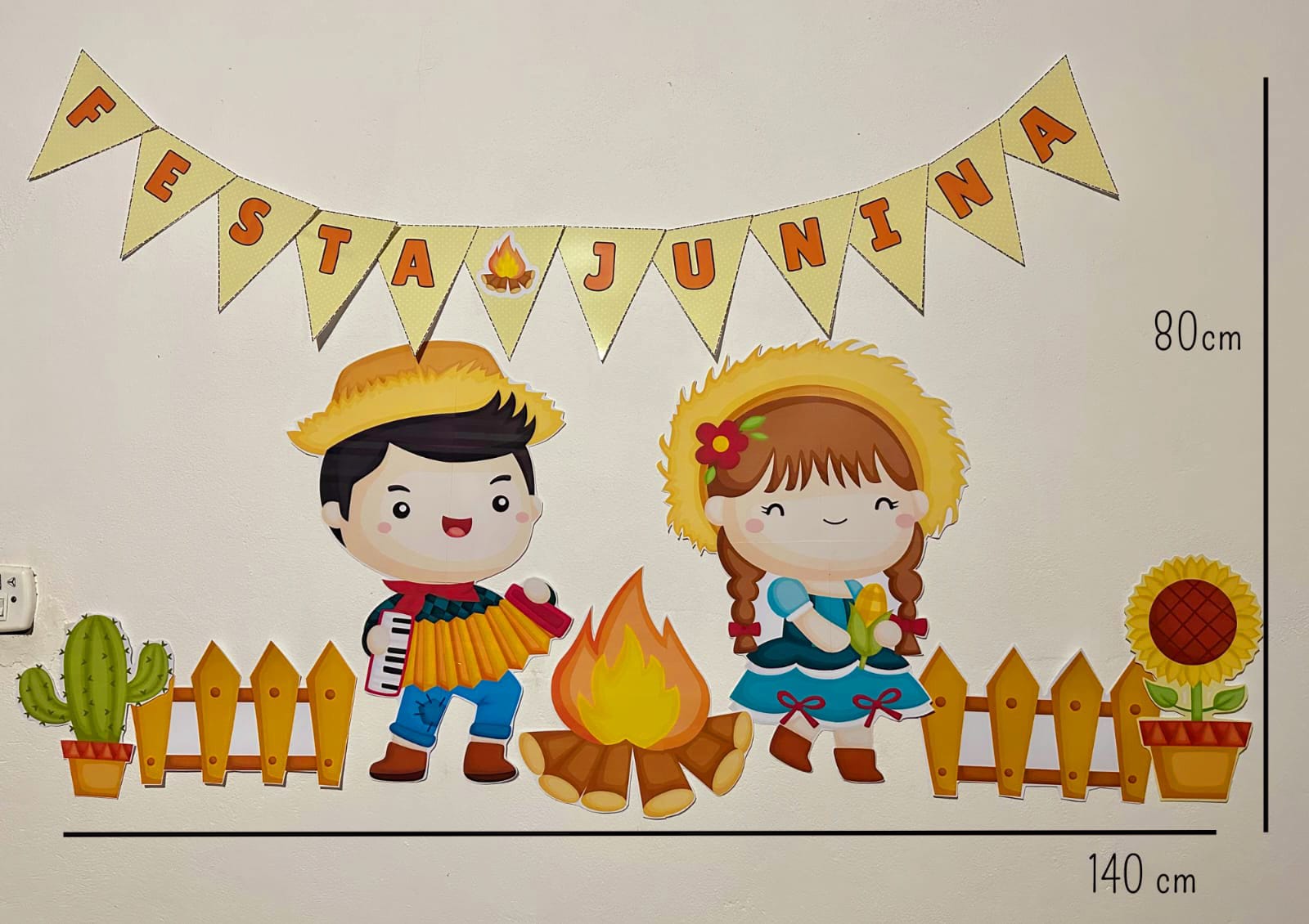 PAINEL E MOLDURA FESTA JUNINA - Imagem 4