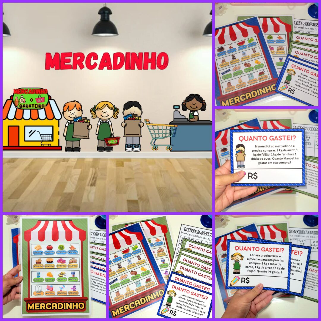 MERCADINHO QUANTO GASTEI?