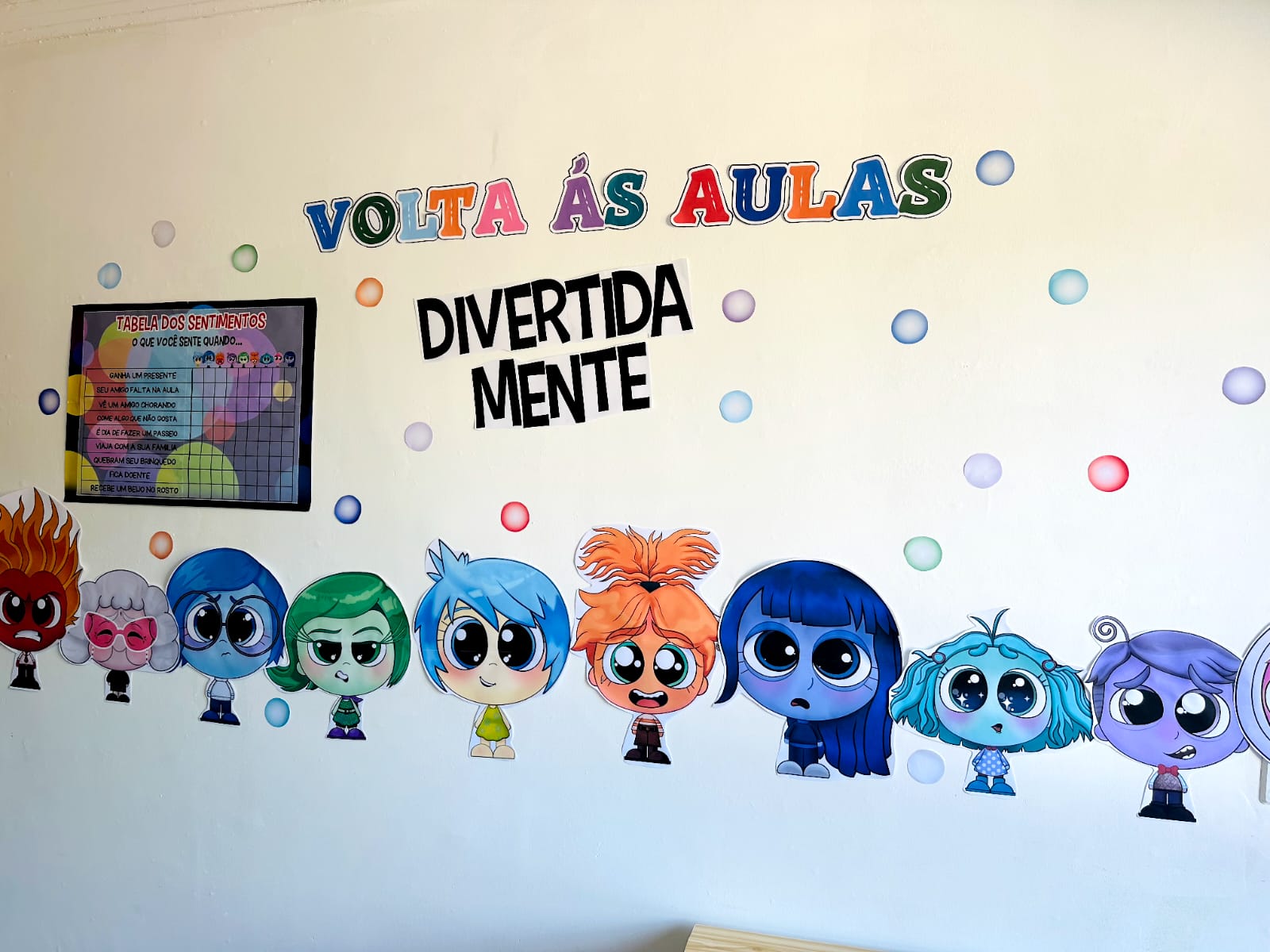 PAINEL VOLTA ÀS AULAS DIVERTIDAMENTE