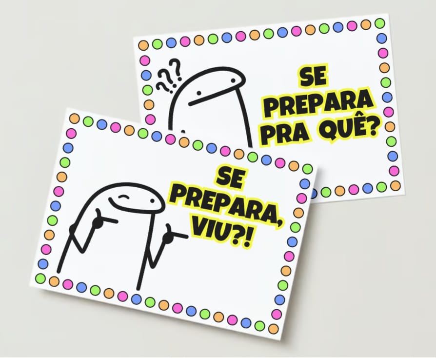 PLAQUINHAS DIVERTIDAS FLORKS FÉRIAS