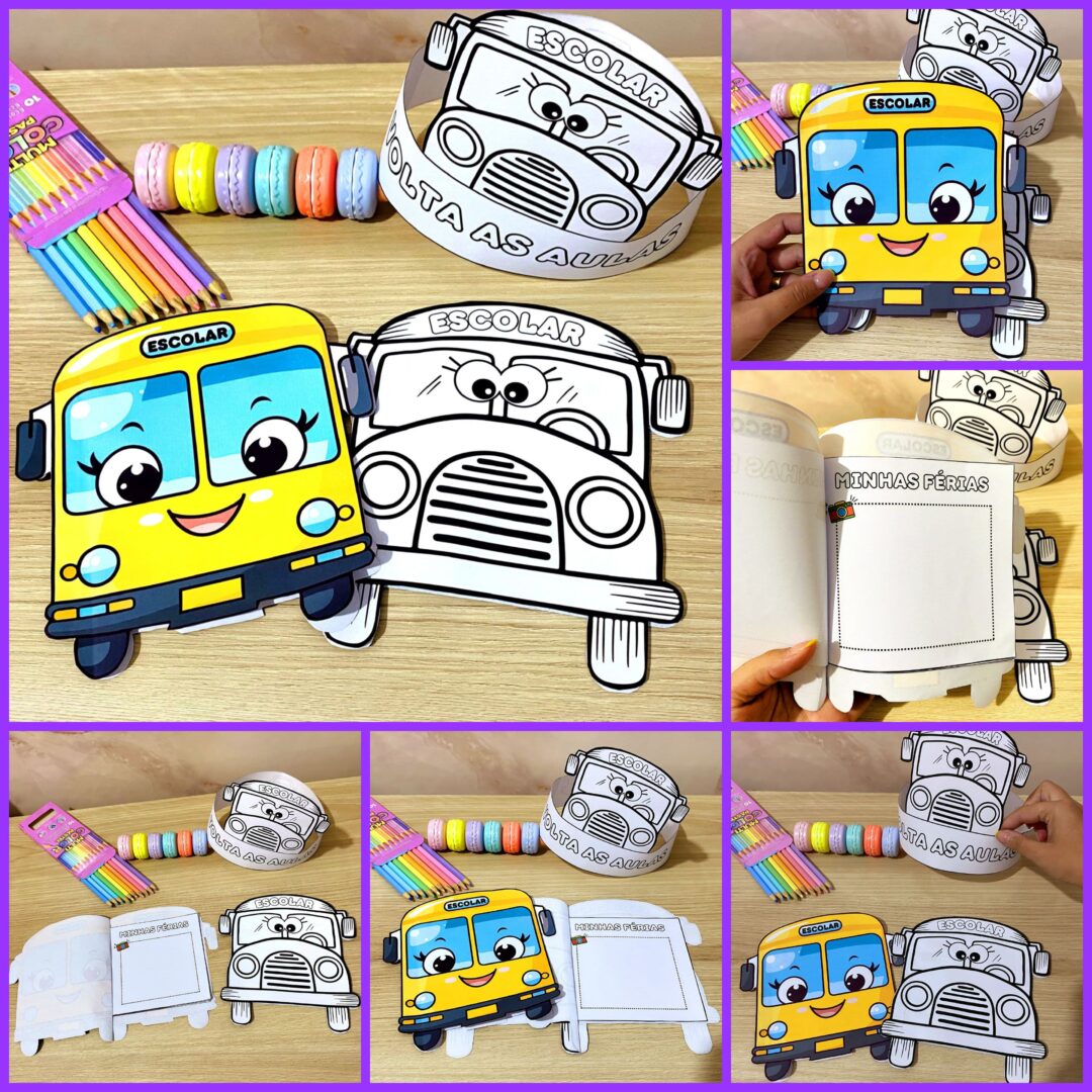 LIVRINHO ÔNIBUS VOLTA ÀS AULAS