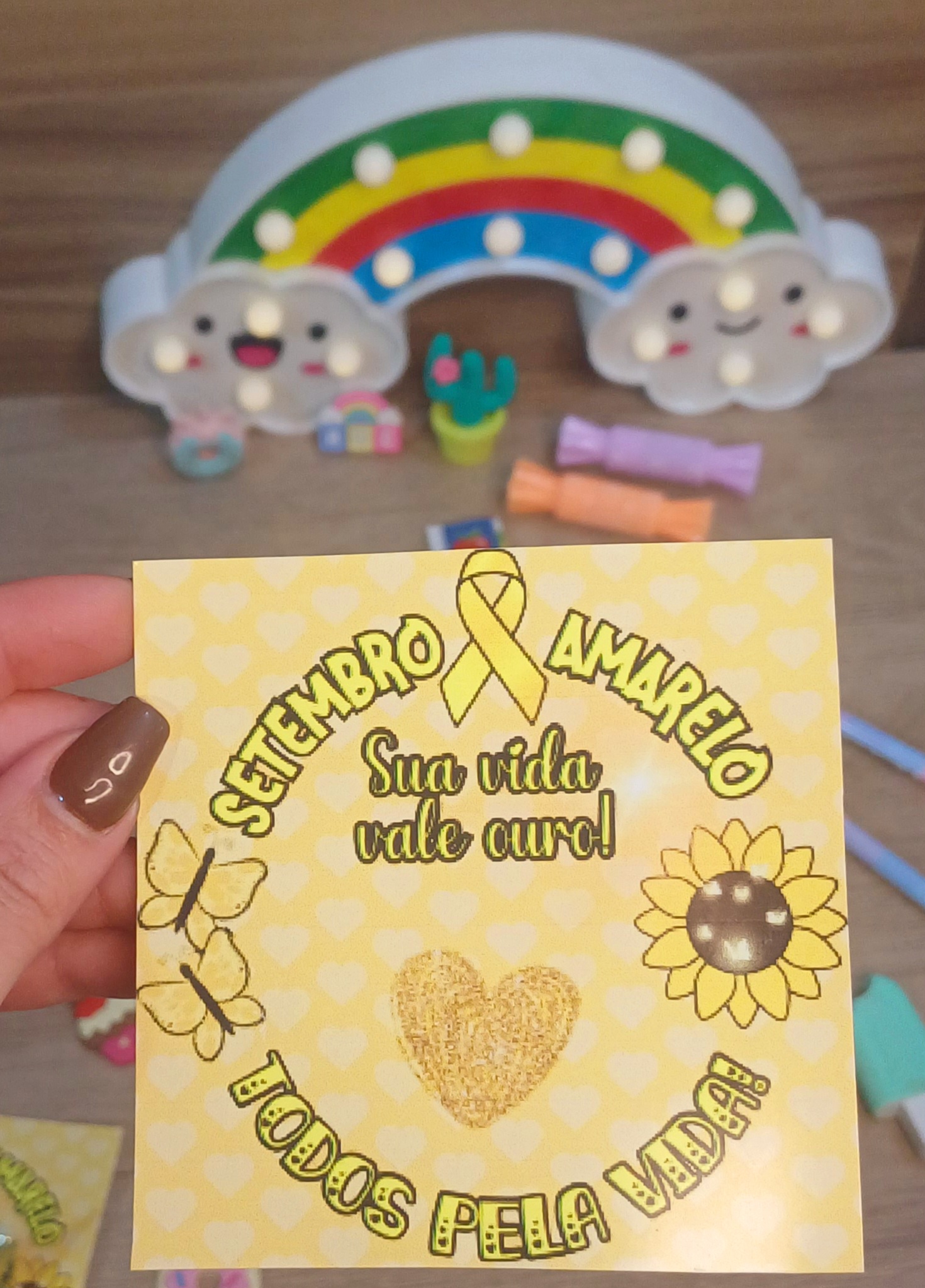 BAMBOLÊ SETEMBRO AMARELO - Imagem 10