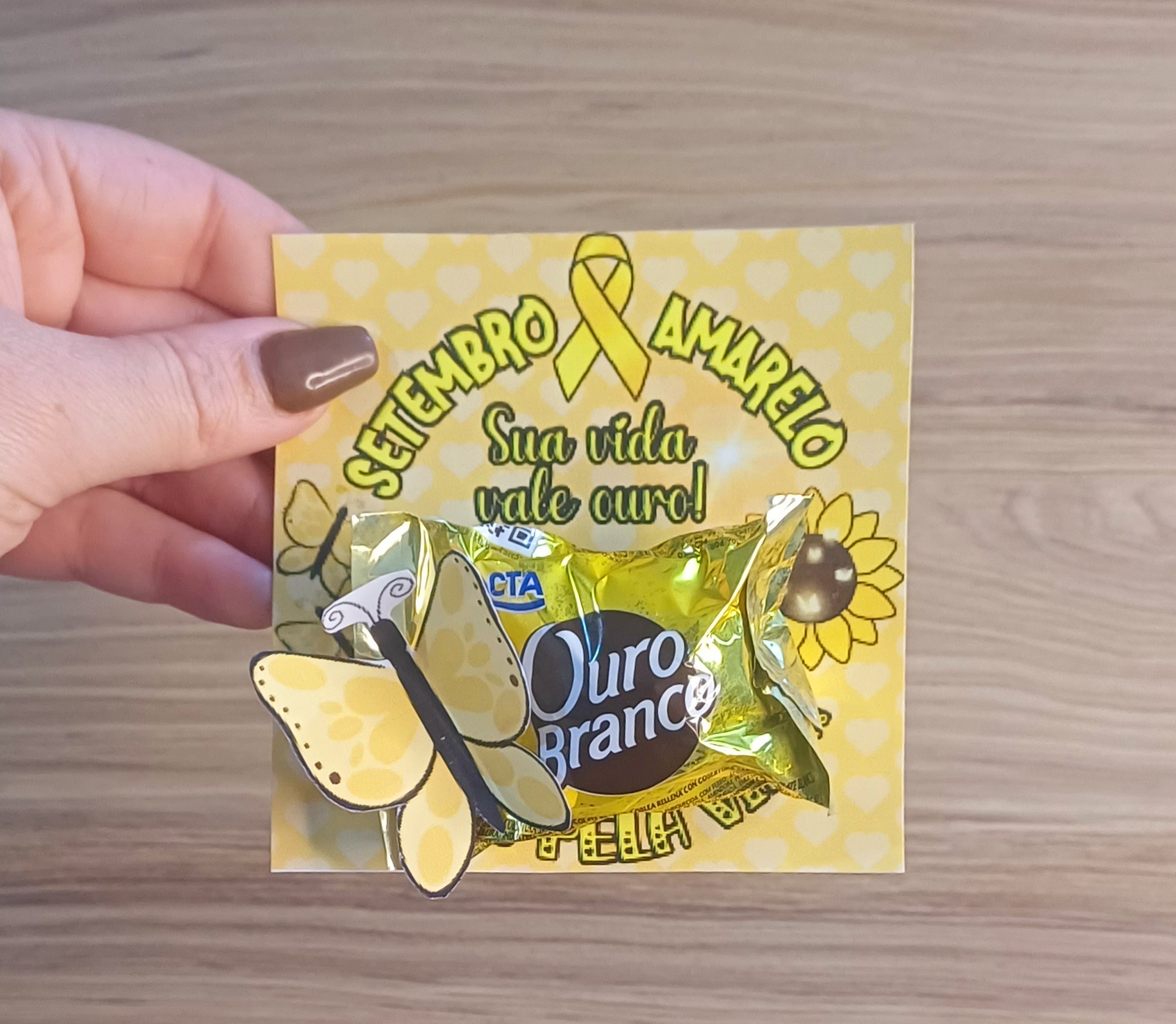 BAMBOLÊ SETEMBRO AMARELO - Imagem 11