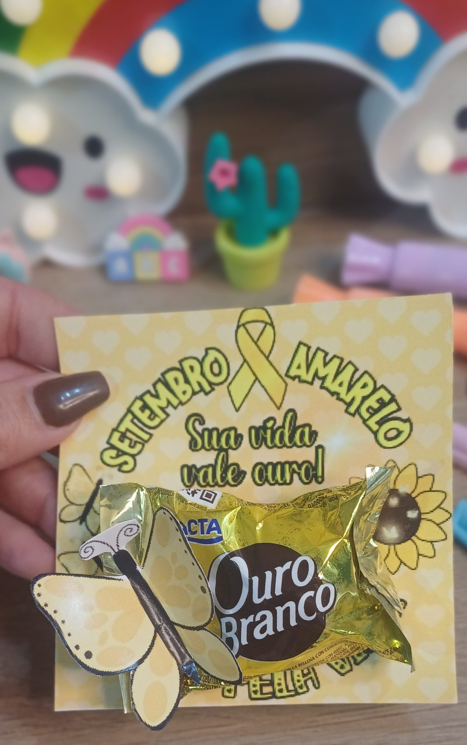 BAMBOLÊ SETEMBRO AMARELO - Imagem 13