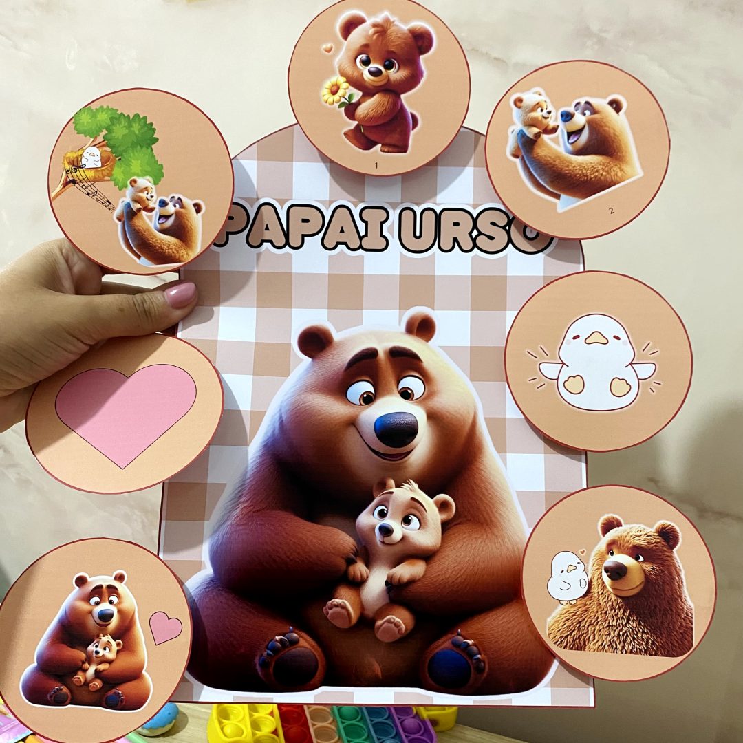 HISTORINHA DIA DOS PAIS PAPAI URSO