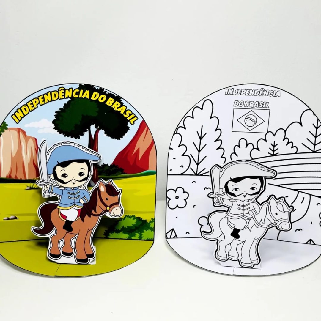 CENÁRIO 3D INDEPENDÊNCIA DO BRASIL