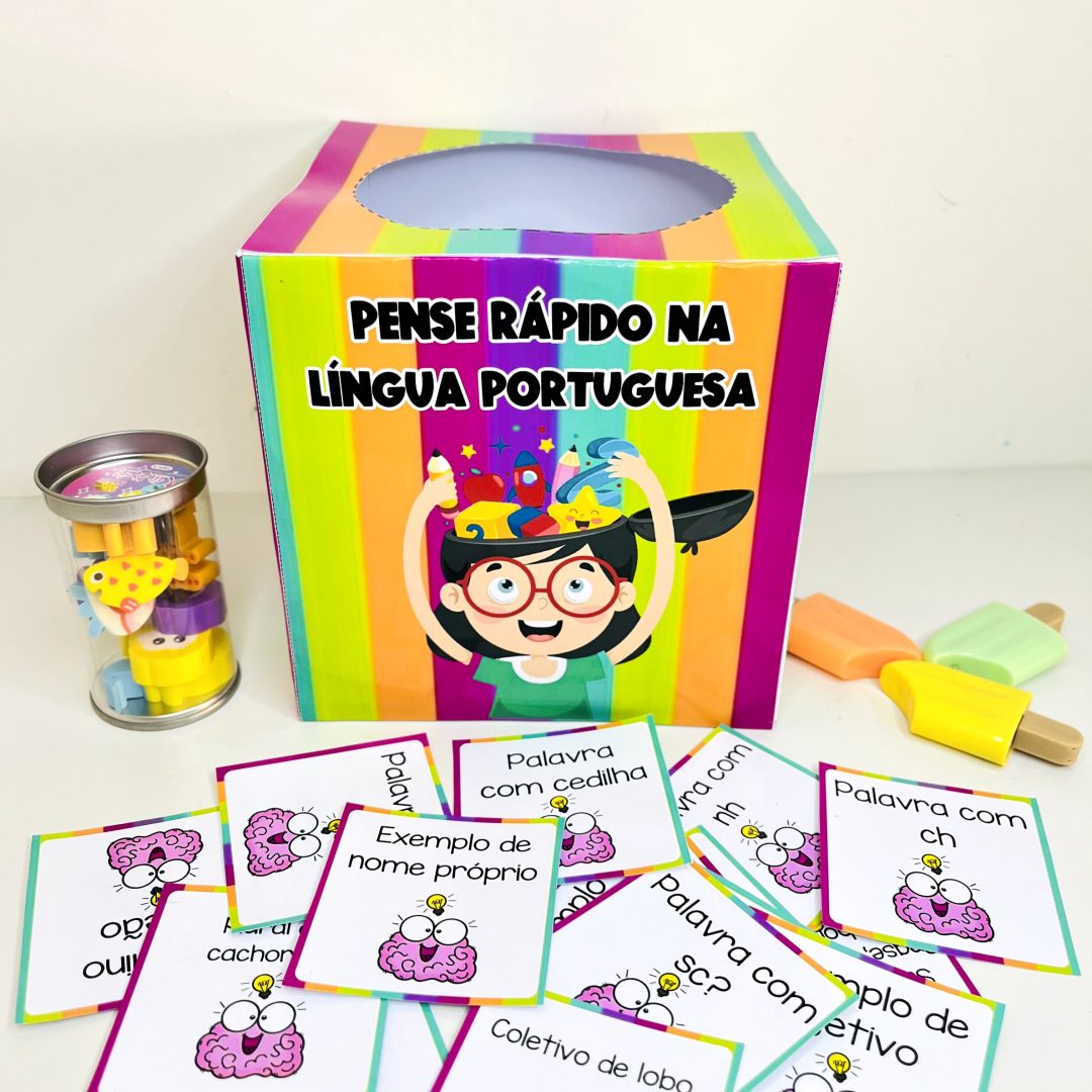 PENSE RÁPIDO NA LÍNGUA PORTUGUESA
