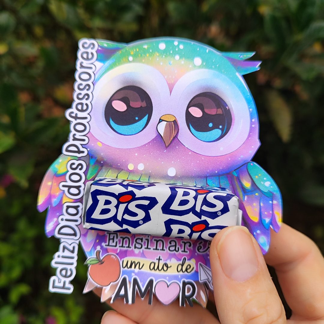 LEMBRANCINHA CORUJINHA DIA DOS PROFESSORES