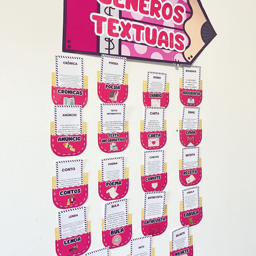 LÁPIS DOS GÊNEROS TEXTUAIS