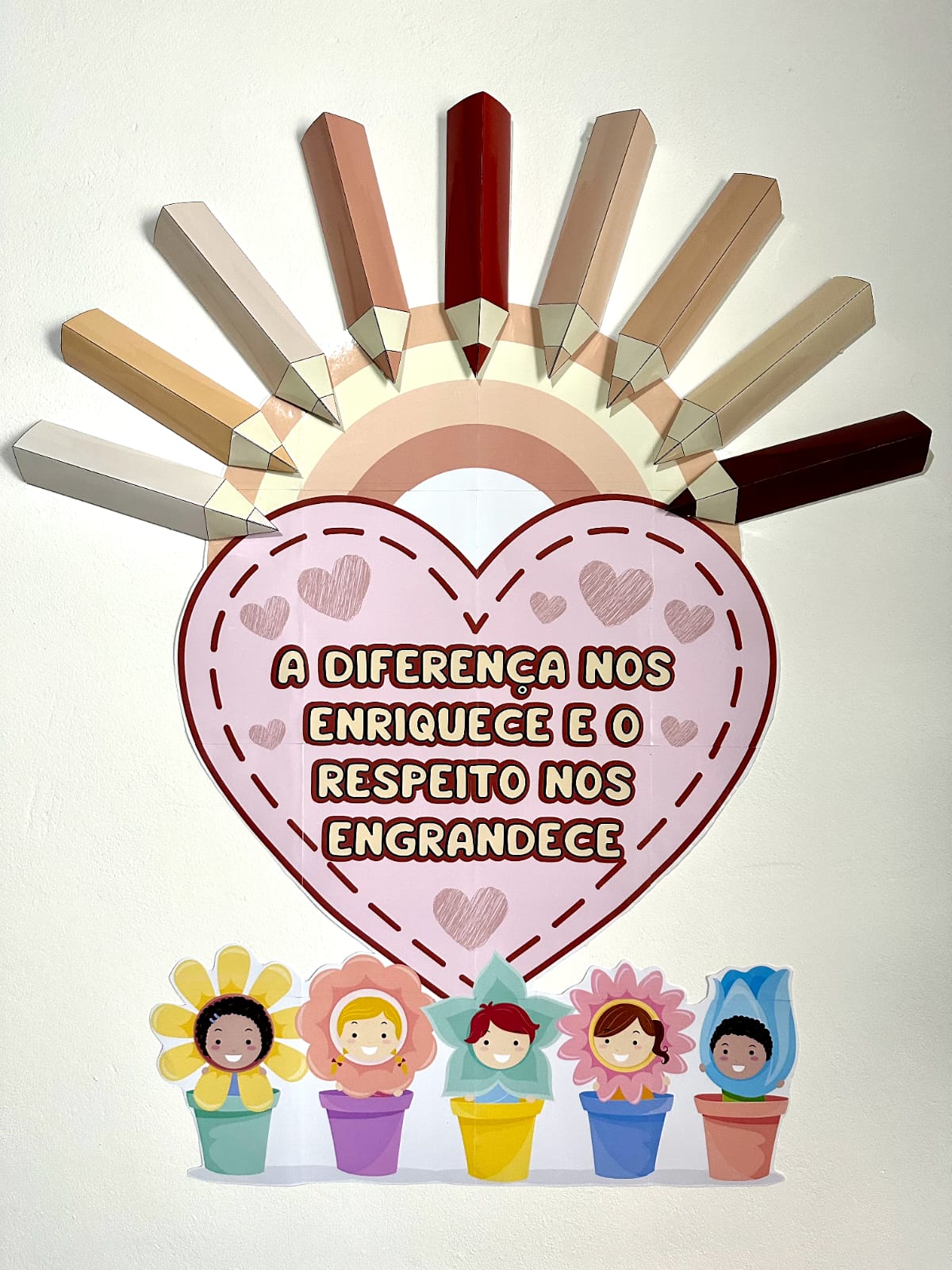 PAINEL LÁPIS 3D + TAG LEMBRANCINHA CONSCIÊNCIA NEGRA - Imagem 4