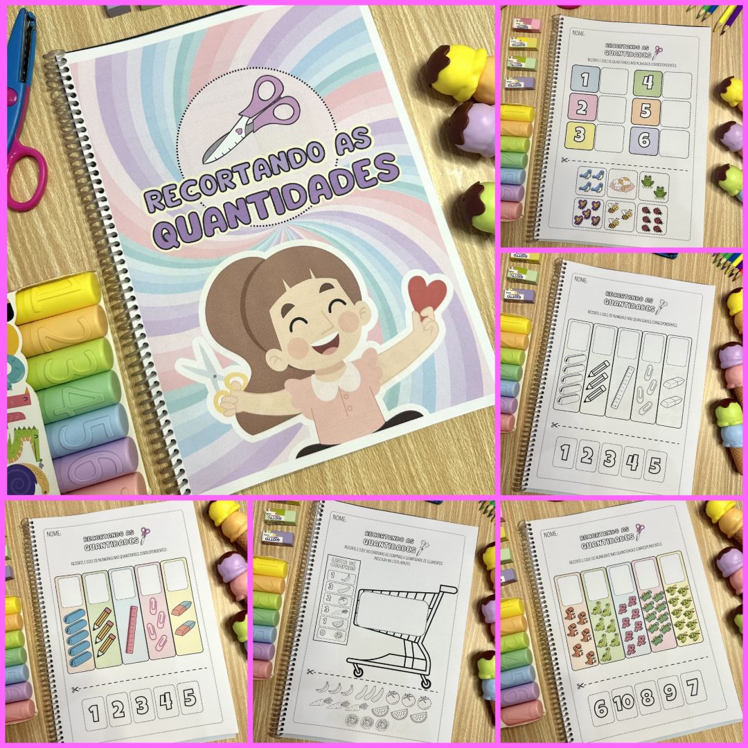 APOSTILA RECORTANDO QUANTIDADES