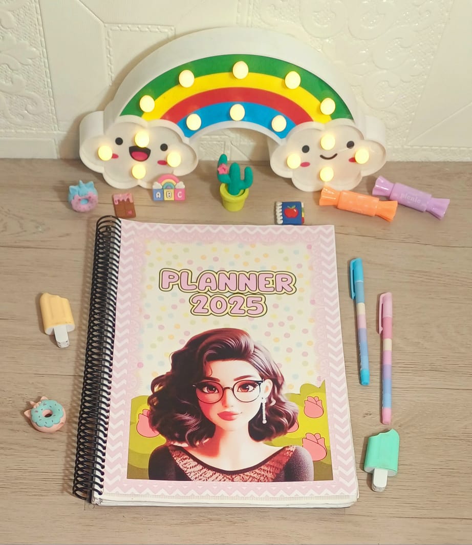 CADERNO PLANNER DA PROFESSORA 2026 - Imagem 2
