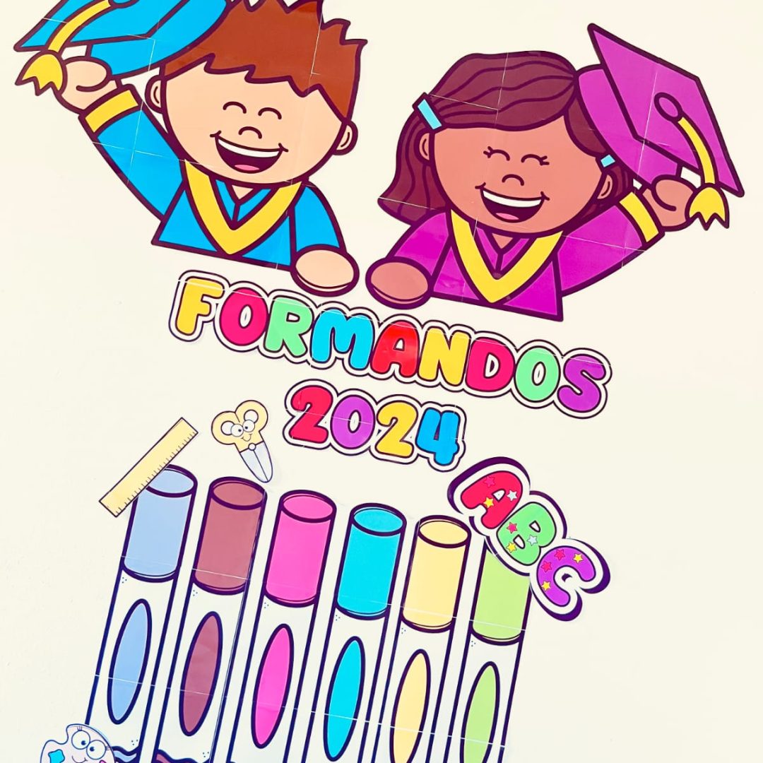 PAINEL FORMATURA ABC GIZ DE CERA